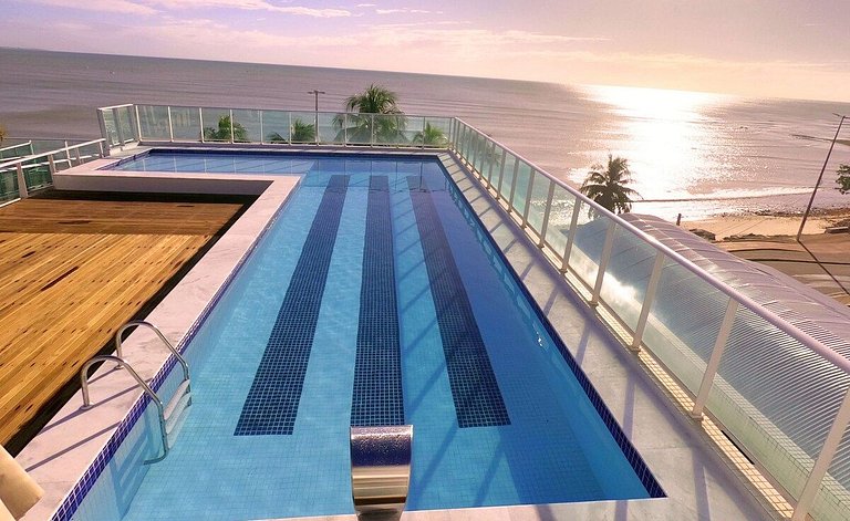 AX Blue Suites / vista do mar e varanda