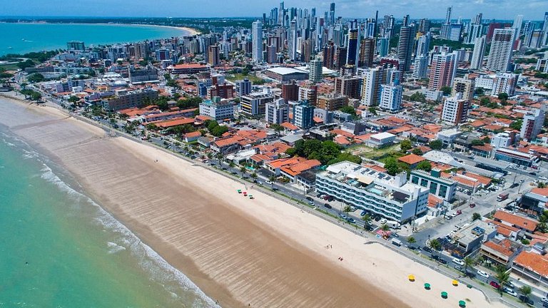 Manaíra Palace 324 - Flat Confortável e Funcional.