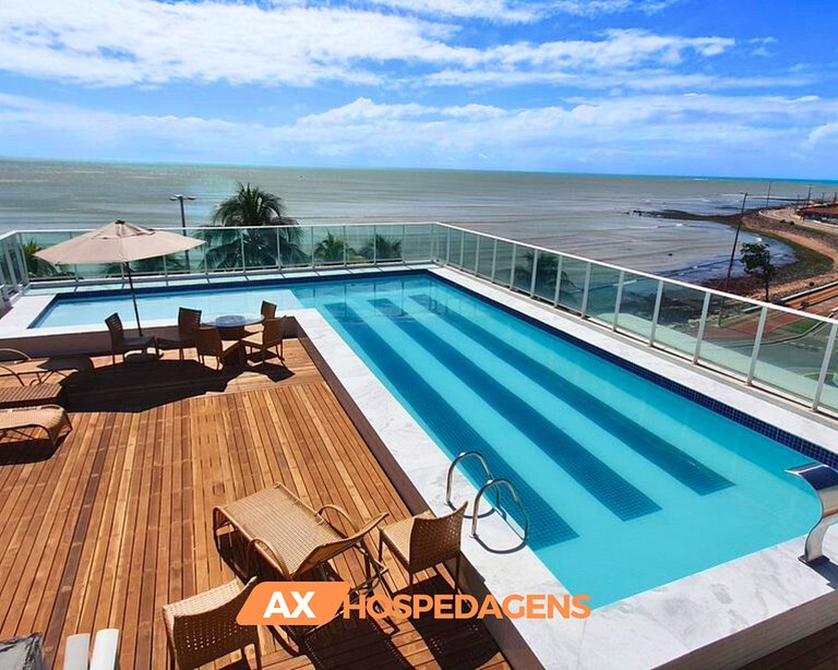 AX Blue Suites / vista do mar e varanda