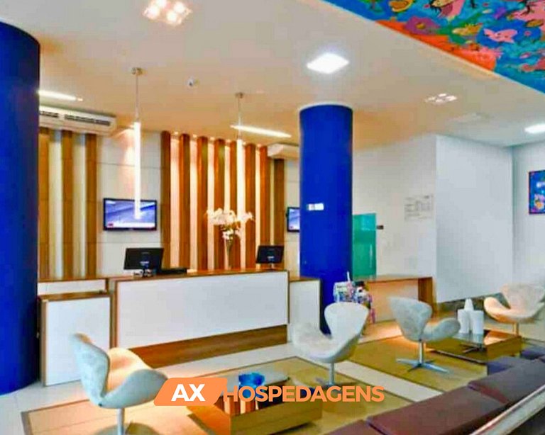 Sunrise Blue Suites / vista do mar e varanda
