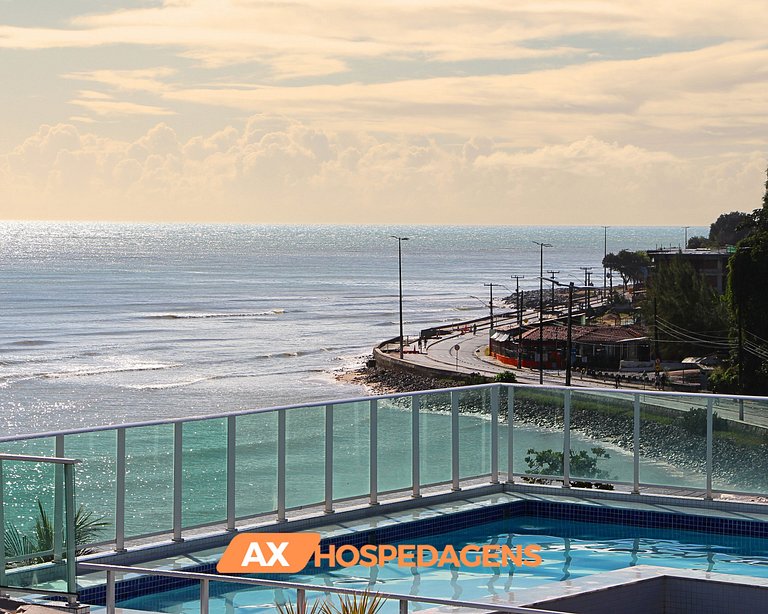 AX Blue Suítes/com vista para o mar e varanda
