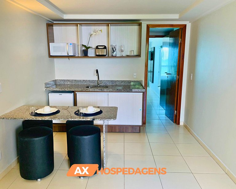 AX Blue Suites / vista do mar e varanda