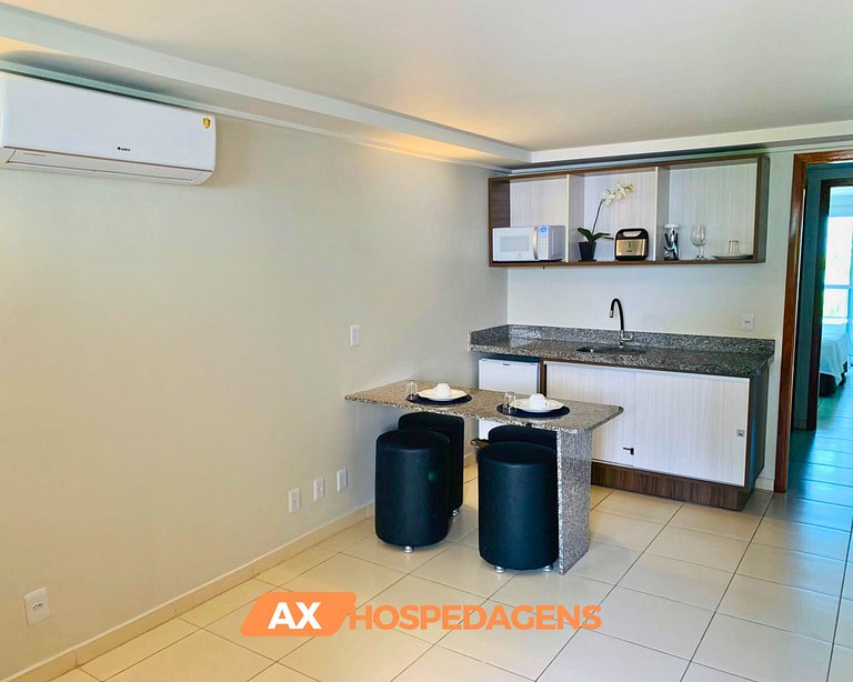 AX Blue Suites / vista do mar e varanda