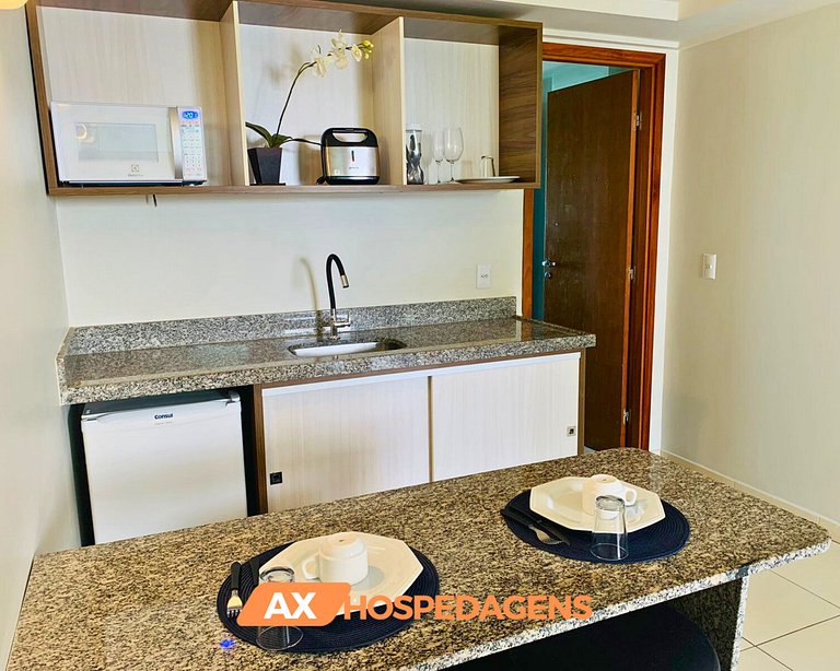AX Blue Suites / vista do mar e varanda