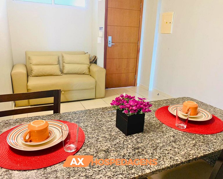 AX Blue Suites / vista do mar e varanda