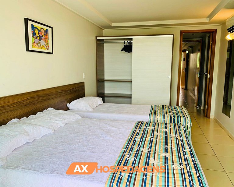 AX Blue Suites / vista do mar e varanda