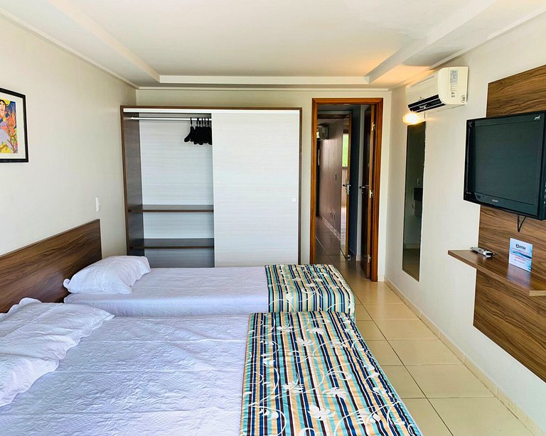 AX Blue Suites / vista do mar e varanda