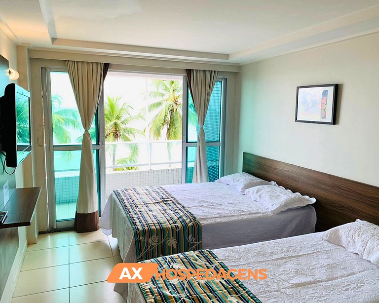 AX Blue Suites / vista do mar e varanda