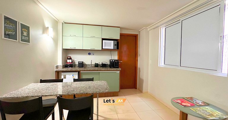 Sunrise Blue Suites / vista do mar e varanda