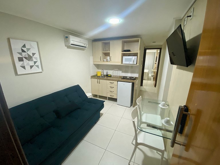 Manaíra Palace 324 - Flat Confortável e Funcional.