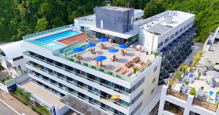 AX Blue Suites Luxo / vista mar e varanda