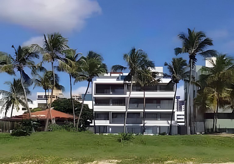 Apartamento pé na areia no Bessa