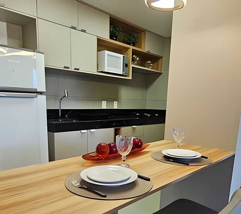 Apartamento pé na areia no Bessa