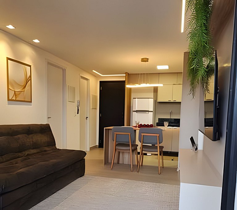 Apartamento pé na areia no Bessa