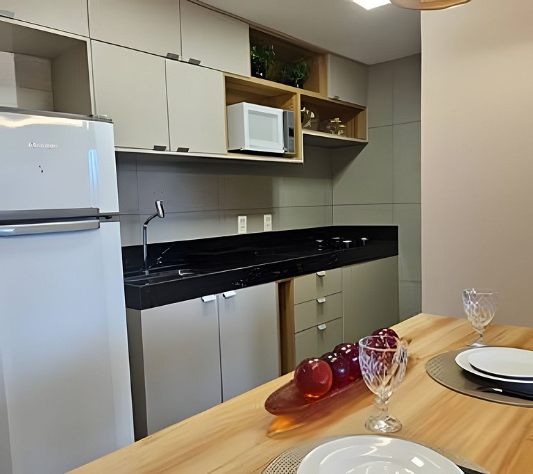 Apartamento pé na areia no Bessa