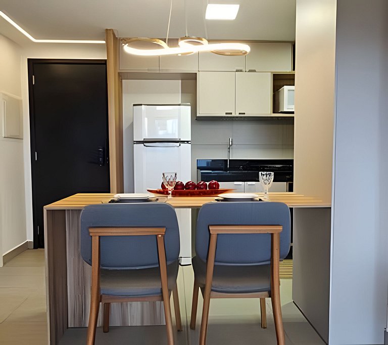 Apartamento pé na areia no Bessa
