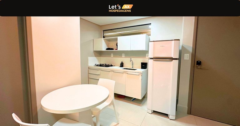 Belo flat em cabo branco