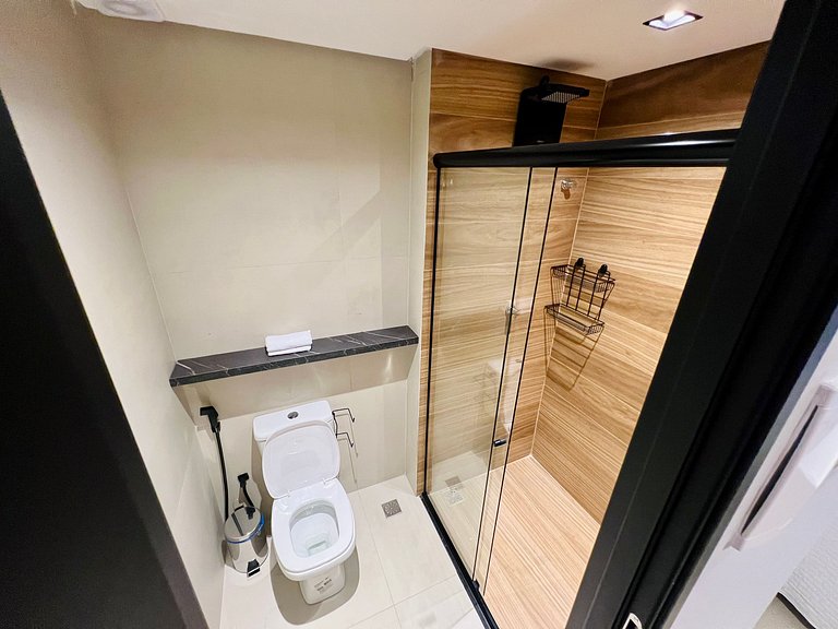 AM 011 - Studio Pé na Areia com Garden no Bessa