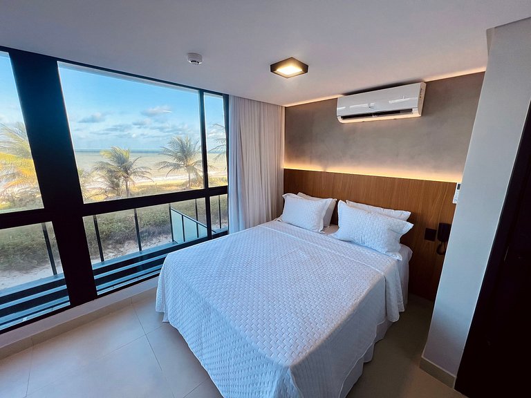 AM 109 - Studio Pé na Areia com Vista Mar no Bessa