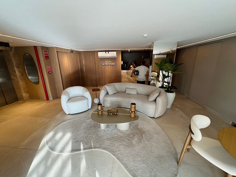 AM 106 - Lindo Studio Moderno e Completo no Bessa.