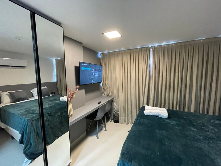 AM 303 Flat Confortável e Charmoso, Praia do Bessa