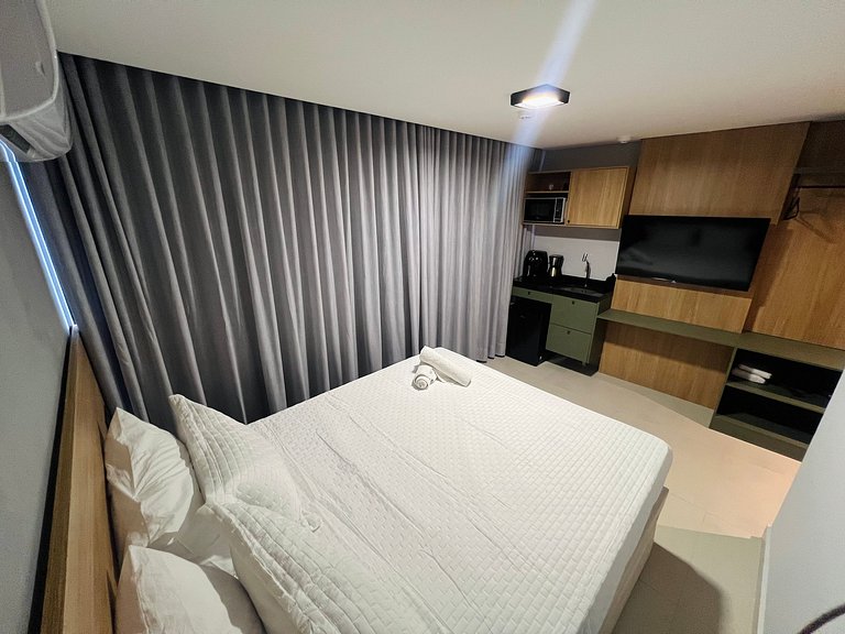 AM 118 - Studio Premium Confortável e Funcional