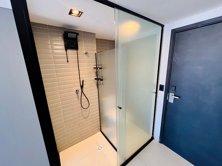 Alta Garden 306 Flat Studio Vista Mar, Pé na Areia