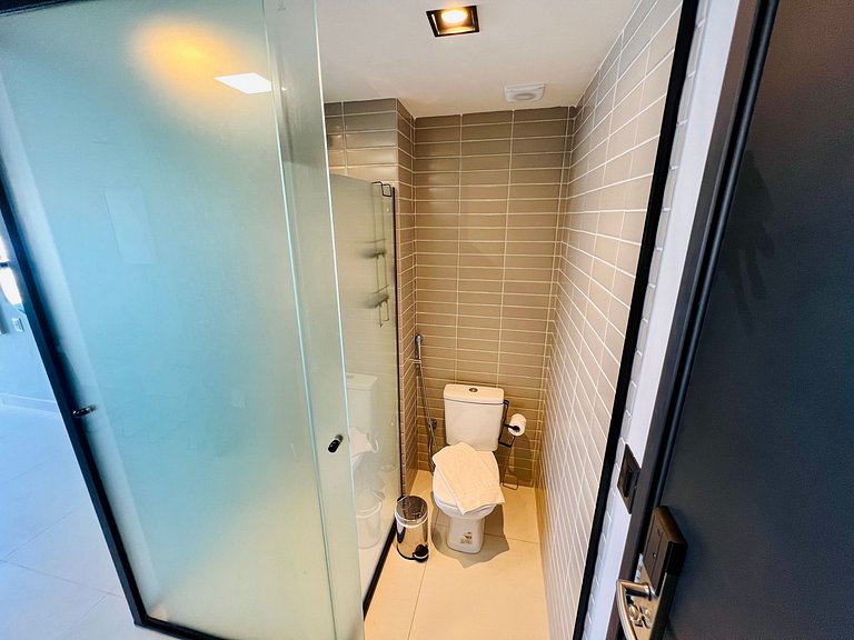 Alta Garden 306 Flat Studio Vista Mar, Pé na Areia