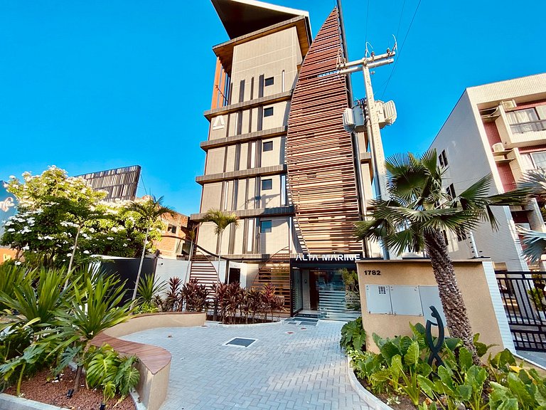 AM 208 - Studio Pé na Areia com Vista Mar Lateral