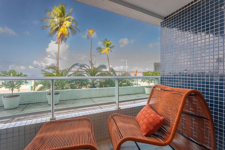 AX Blue Suites / vista do mar e varanda