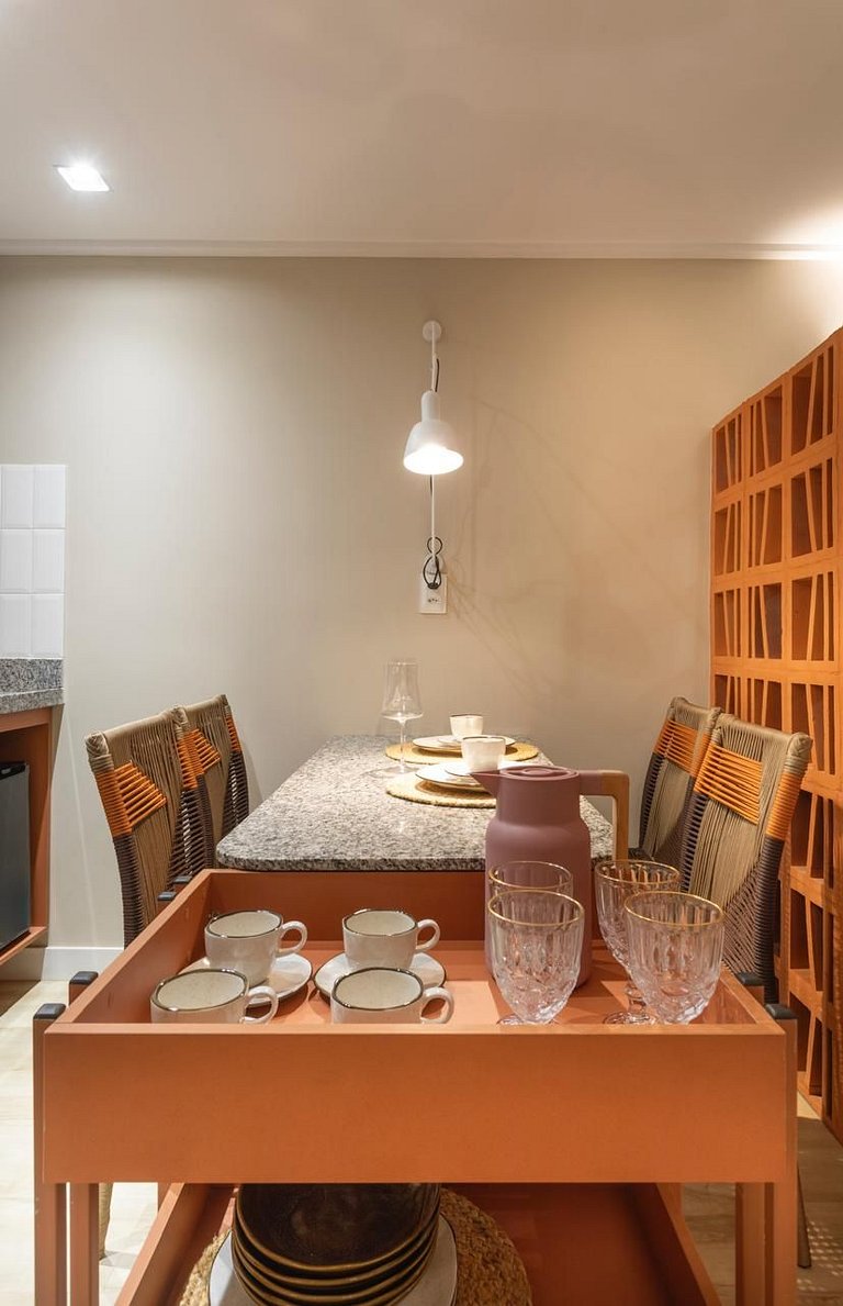 AX Blue Suites / vista do mar e varanda